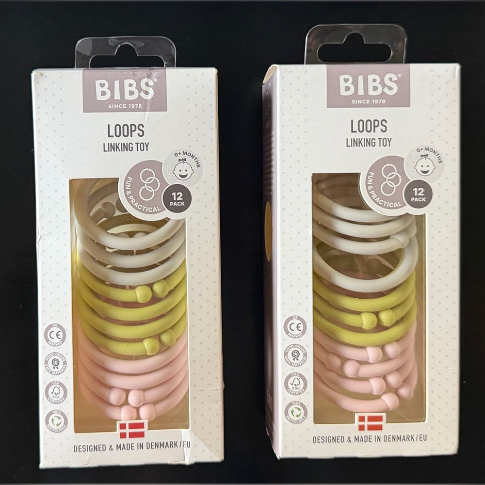 BIBS Loops Linking Toy Two 12 Packs